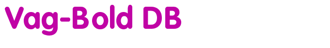 Vag-Bold DB
